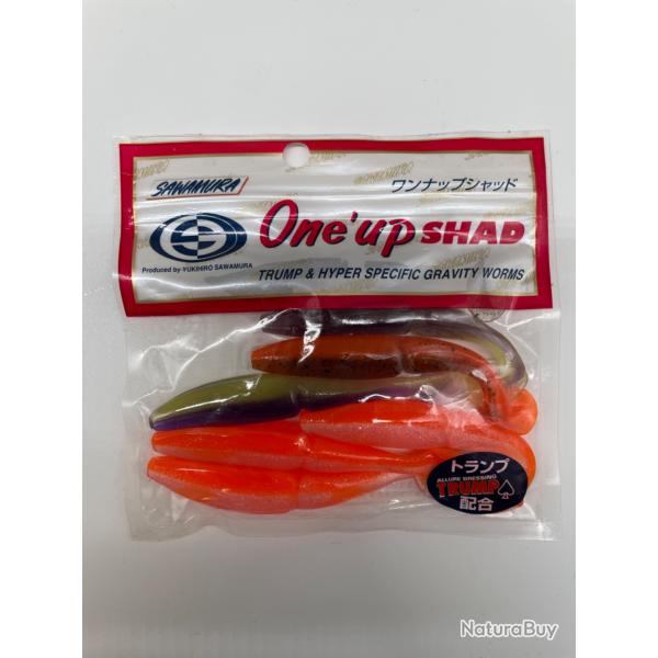 Leurre souple sawamura one up shad 4" plusieurs coloris 4