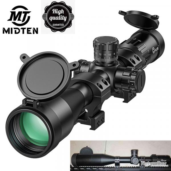 MidpatiBearPower-Lunette de vise FFP, 5-25x50, premier plan focal - LIVRAISON GRATUITE !!