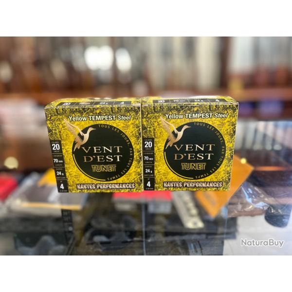Enchre 1 lot de 2 20/70 Tunet Vent D'Est Yellow tempest steel hautes performances 24g plomb de 4