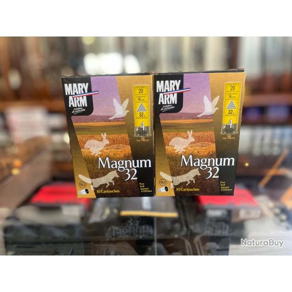 Enchre 1 lot de 2 20/76 Mary Arm magnum 32 bourre jupe 32g plomb de 4