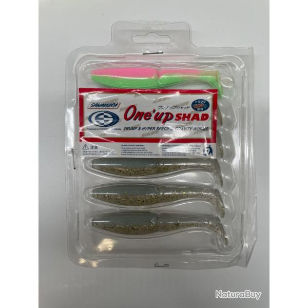 Leurre souple sawamura one up shad 4" plusieurs coloris 6