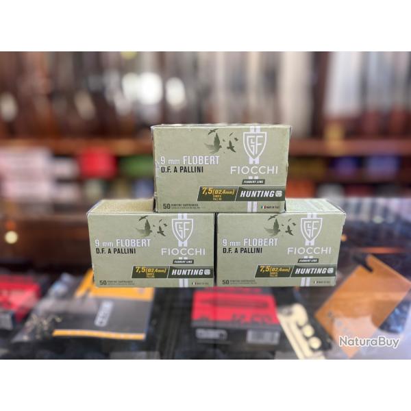 Enchre 1 lot de 3 fiocchi 9mm flobert