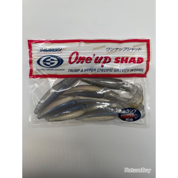 Leurre souple sawamura one up Shad 5" plusieurs coloris 2