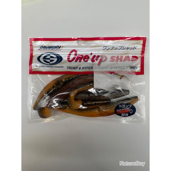 Leurre souple sawamura one up Shad 5" plusieurs coloris 3