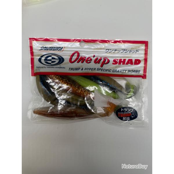 Leurre souple sawamura one up Shad 5" plusieurs coloris 4