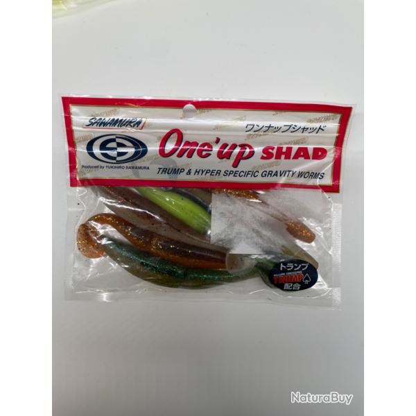 Leurre souple sawamura one up Shad 5" plusieurs coloris 5