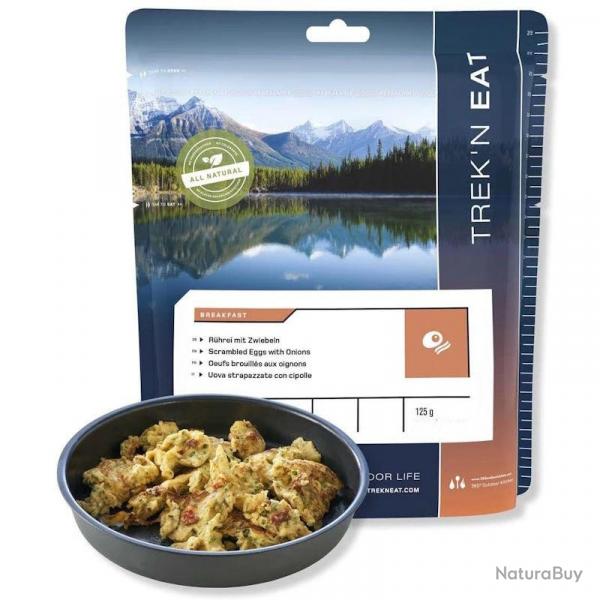 Petit djeuner lyophilis Trek'n Eat Oeufs brouills aux oignons