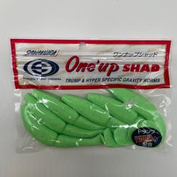 Leurre souple sawamura one up Shad 5" vert
