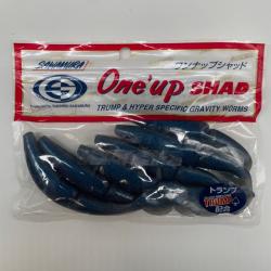 Leurre souple sawamura one up Shad 5" bleu foncé