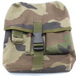 Sacoche en toile étanche camouflée avec clips Alice