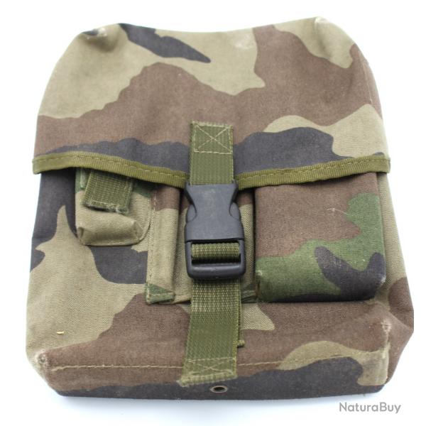 Sacoche en toile tanche camoufle avec clips Alice