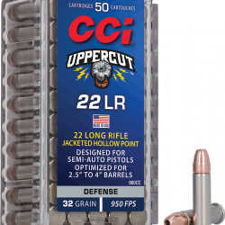 Balles CCI Uppercut Plated HP - 22 LR - Par 1