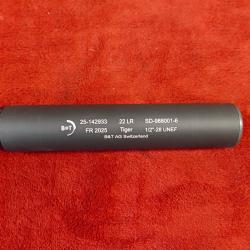 Silencieux B&T HP22 / Tiger 22 lr filetage 1/2"x28