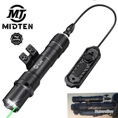 Interrupteur De Pression Tactique SBGJMY – Pour Lampe M300/M600, Rail Picatinny