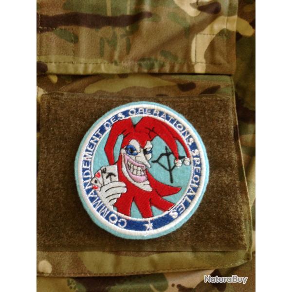 Patch cusson Forces Commandement des Oprations Spciales COS  Joker Afghanistan