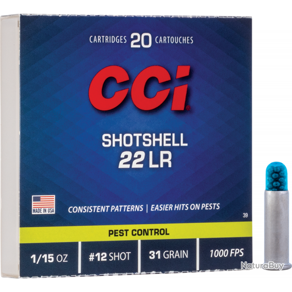 Munitions CCI Shotshell N 39 - Par 10