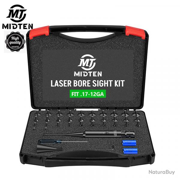 Kit de vise laser vert MidTen avec interrupteur  bouton - LIVRAISON GRATUITE