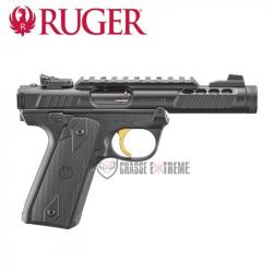 Pistolet RUGER MARK IV 22/45 Lite Noir Anodisé Cal 22 Lr