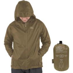 Veste de Pluie Imperméable et Légère - Highlander Stow & Go Ranger Green, S