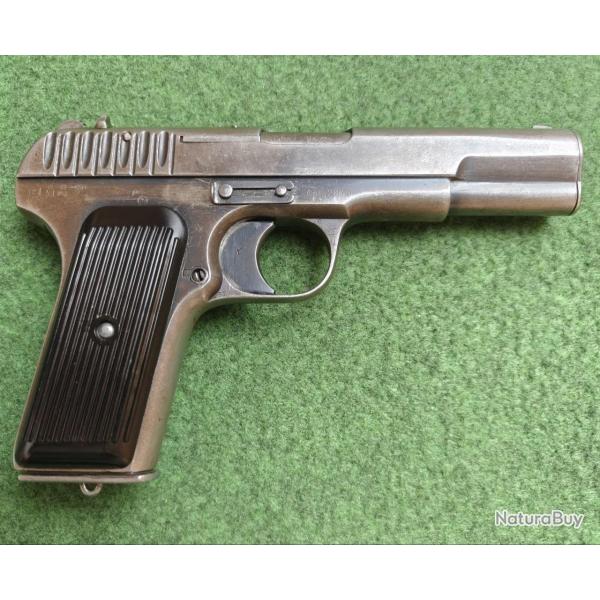 Pistolet TOKAREV TT-30 - Fabrication Russe 1935 - Calibre 7,62 x 25 Tokarev - 319 (Occasion - Rvis