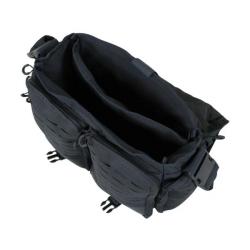 Sac Reporter Tactique de Commandement - Fonctionnel, Robuste et Élégant Noir