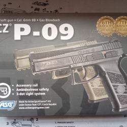 CZ P09 GBB airsoft