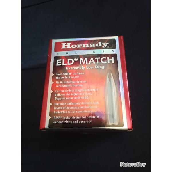 Ogives Hornady .308 (ELD Match 168gr) X100
