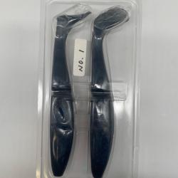 Leurre souple sawamura one up Shad 10" Pike LTD bleu foncé