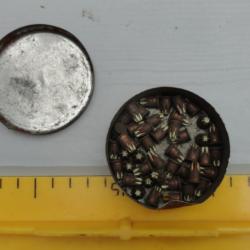 Boite 45  cartouches anciennes 6,23 mm...voir photos ..............
