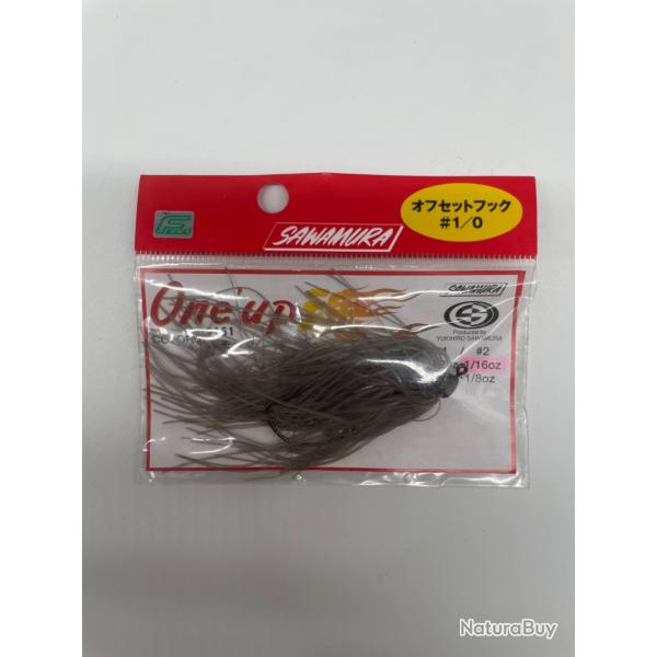 Leurre Sawamura one up spirit 1/16oz gris