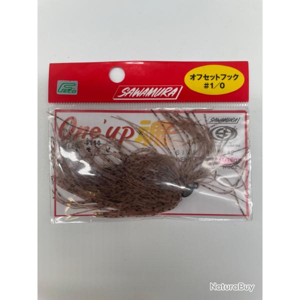 Leurre Sawamura one up spirit 1/16oz marron