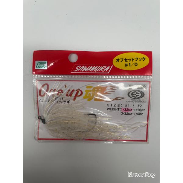 Leurre Sawamura one up spirit 1/32 oz blanc