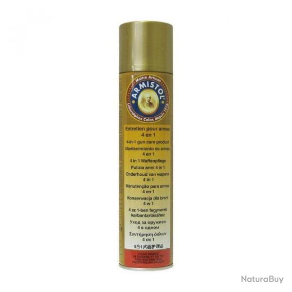 Kit spray d'entretien d'armes 4 en 1 Armistol - 300 ml - 300 ml