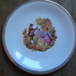 PLAT ASSIETTE DRAGONARD