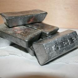 lingots de plomb