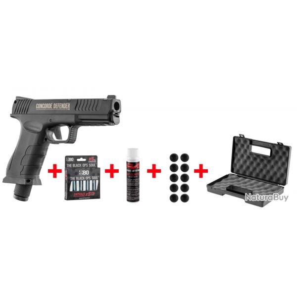 Pack Pistolet de Dfense Concorde Defender CD50
