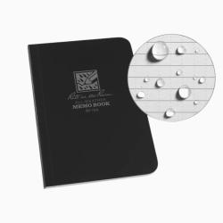 Carnet Relié Imperméable 9x13 Noir