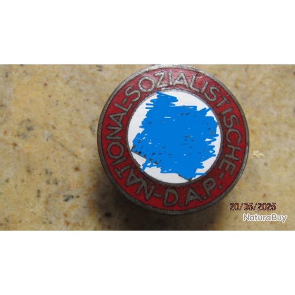 insigne du parti aprs 1933 RZM II Allemagne NSDAP ww2 Allemand seconde guerre boutonire