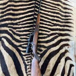 Carabine Mauser 98 cal.7RM - lunette Decathlon 1-4x24 avec montage pivot