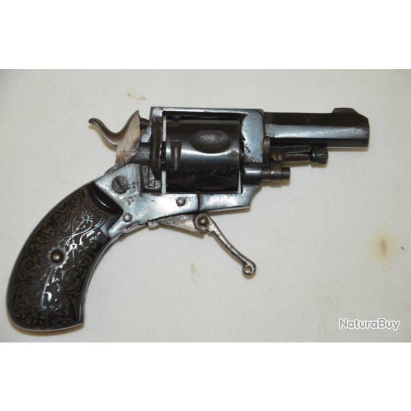 REVOLVER BULL DOG EN CALIBRE 320-FABRICATION ELG - LIEGE-BELGIQUE