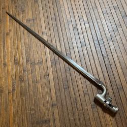 BELLE BAÏONNETTE A DOUILLE 1876 BRITANNIQUE MARTINI HENRY POUR L'ÉGYPTE