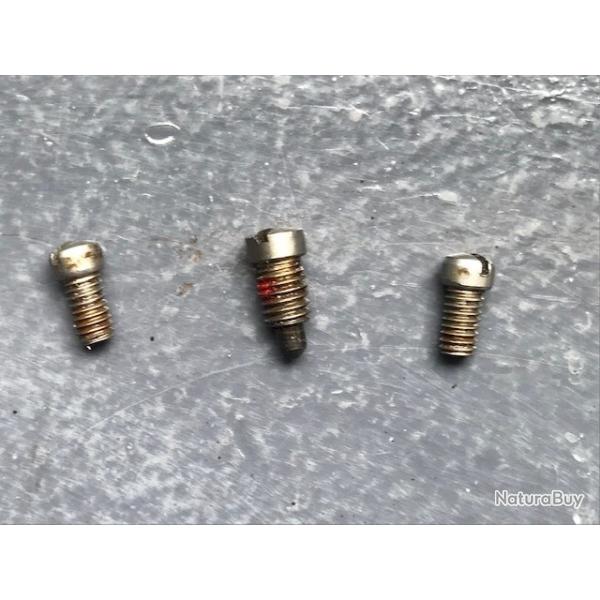 3 vis de fixation plaque de recouvrement