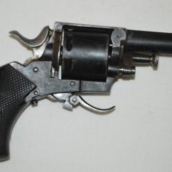 REVOLVER BULL DOG EN CALIBRE 320-FABRICATION ELG - LIEGE-BELGIQUE- MARQUE BRITISH BULL DOG