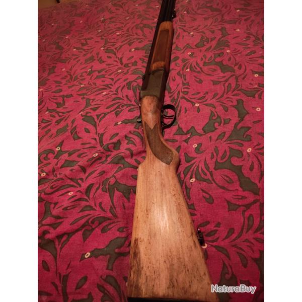 Fusil calibre 12/70 superpos double dtente Marocchi bon tat