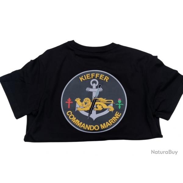 T-Shirt Commando KIEFFER  manches courtes 100% coton