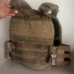 Porte plaque tan c4 tactical