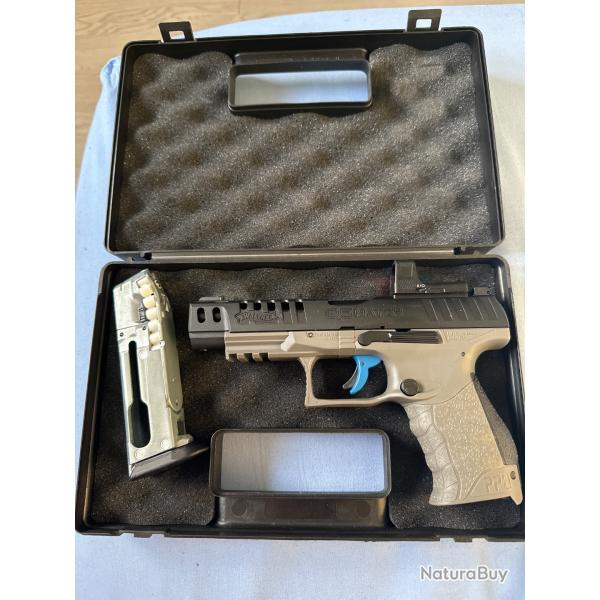 Pistolet  plombs Walther Q5 Match Combo 5" Umarex avec red dot RDS8 4.5mm