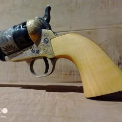 poignée crosse en buis colt 1851 pietta
