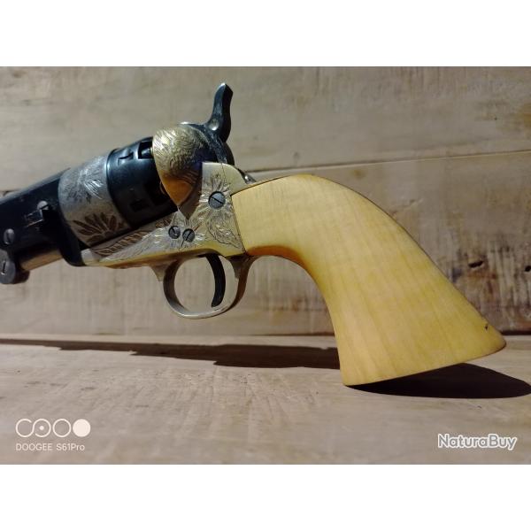 poigne crosse en buis colt 1851 pietta