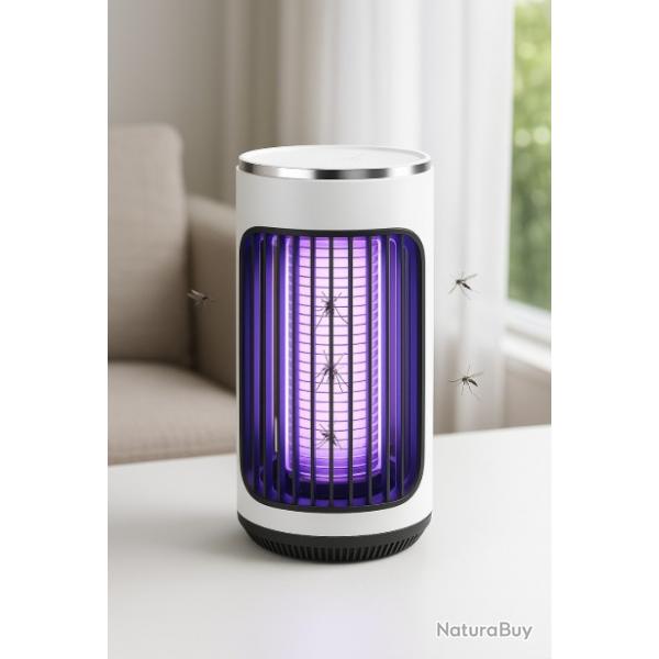 Lampe Anti-Moustique lectrique USB 360 Sans Produits Chimiques Rechargeable UV Tueurs D'insectes